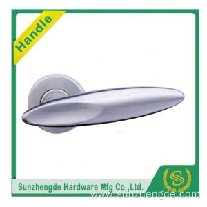 SZD STLH-007 Customize High Quality Solid Stainless Steel Curved Lever Door Handle